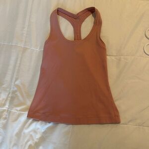 Pink lululemon Nulu Tank Top Size 2